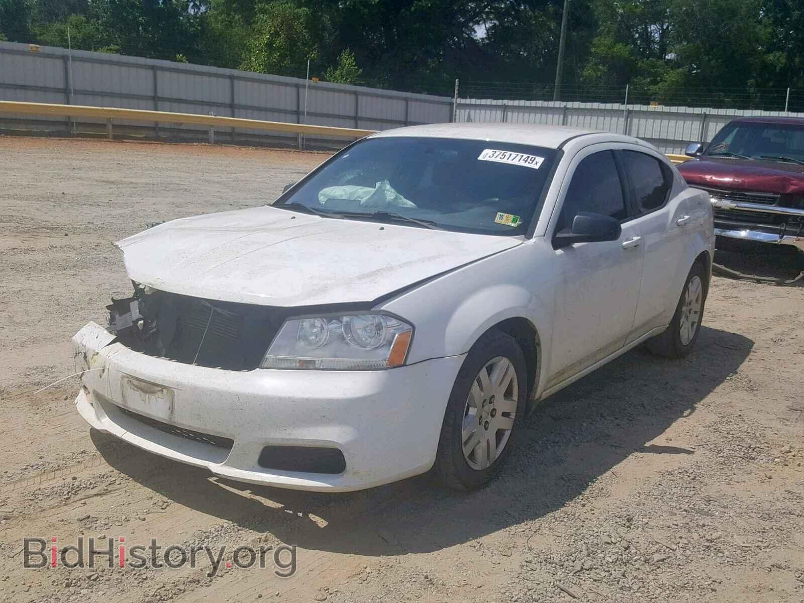 2012 DODGE AVENGER - VIN: 1C3CDZAB1CN147123 - Фото 2