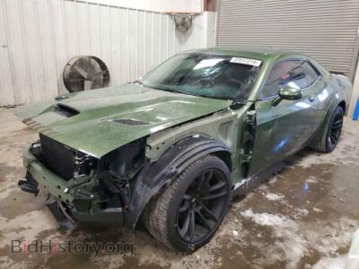 2023 Dodge CHALLENGER R/T Scat Pack, зеленый — VIN 2C3CDZFJ4PH625663, Copart