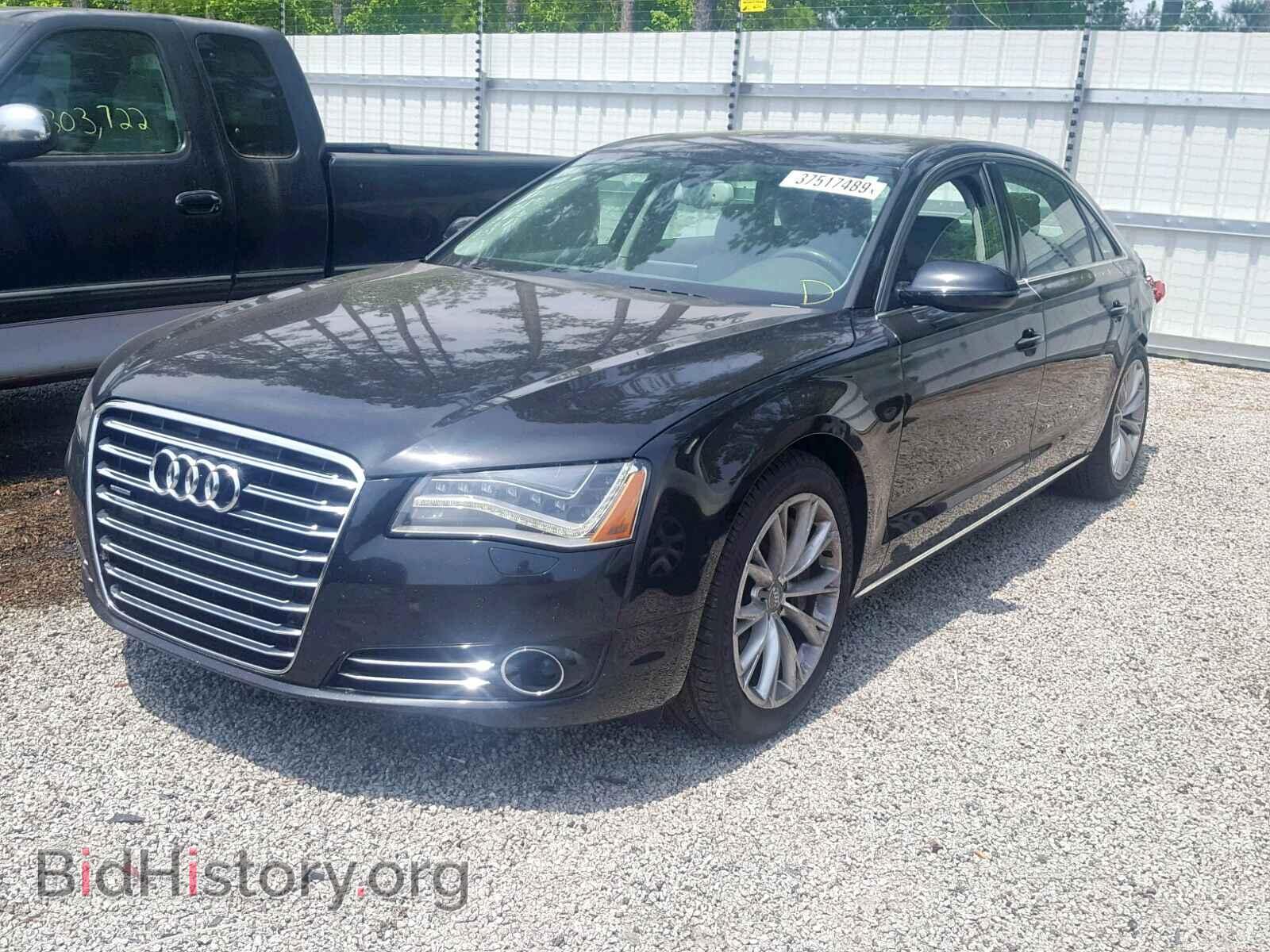 2012 AUDI A8 - VIN: WAURVAFD7CN024714 - Фото 2