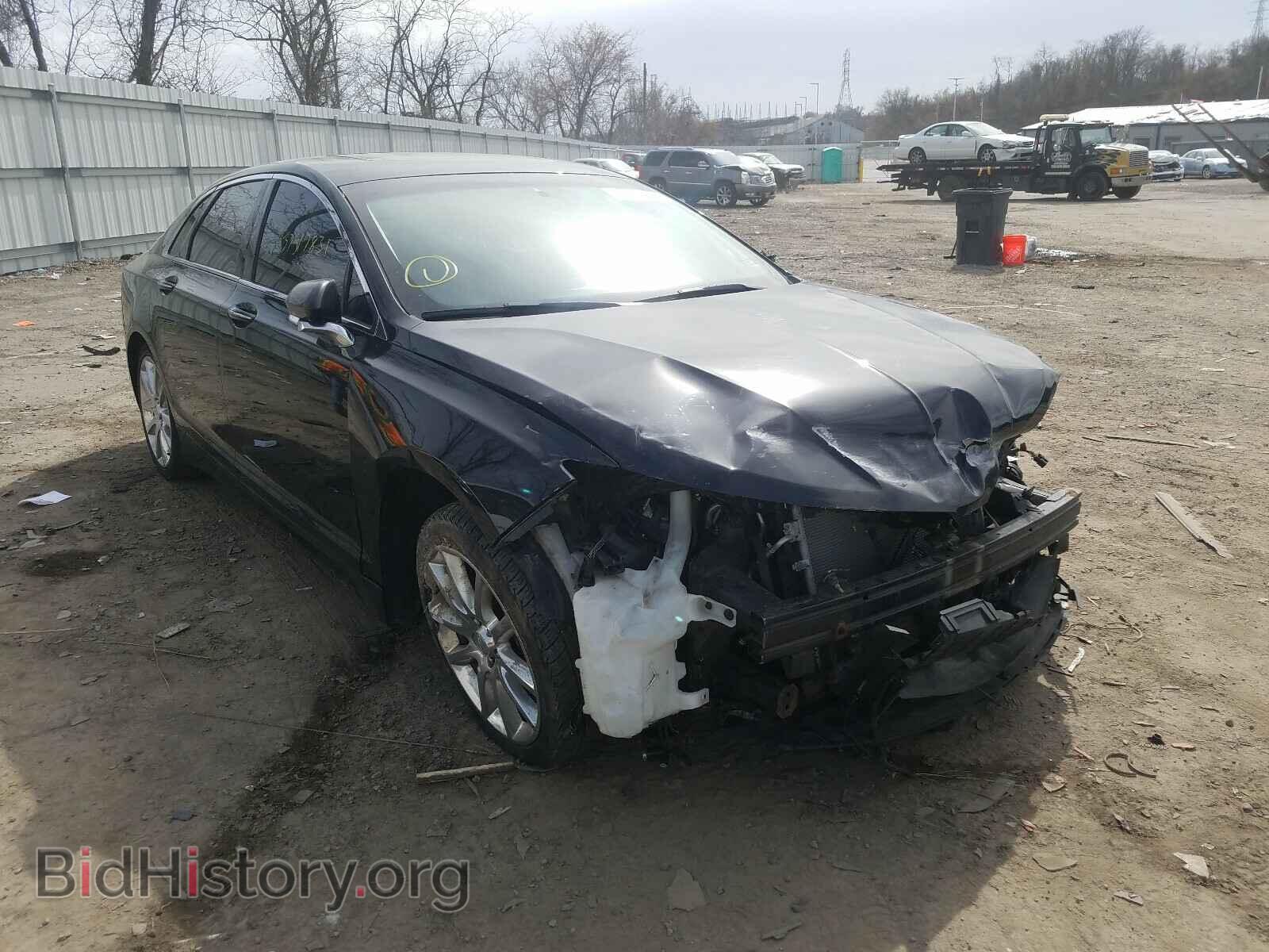 Фотография 3LN6L2LU1GR607655 - LINCOLN MKZ 2016