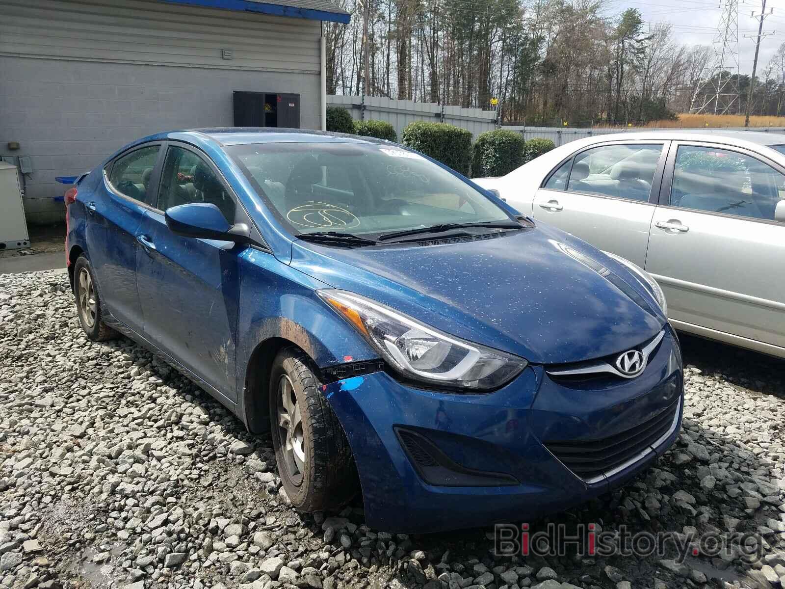 Фотография KMHDH4AE4FU328031 - HYUNDAI ELANTRA 2015