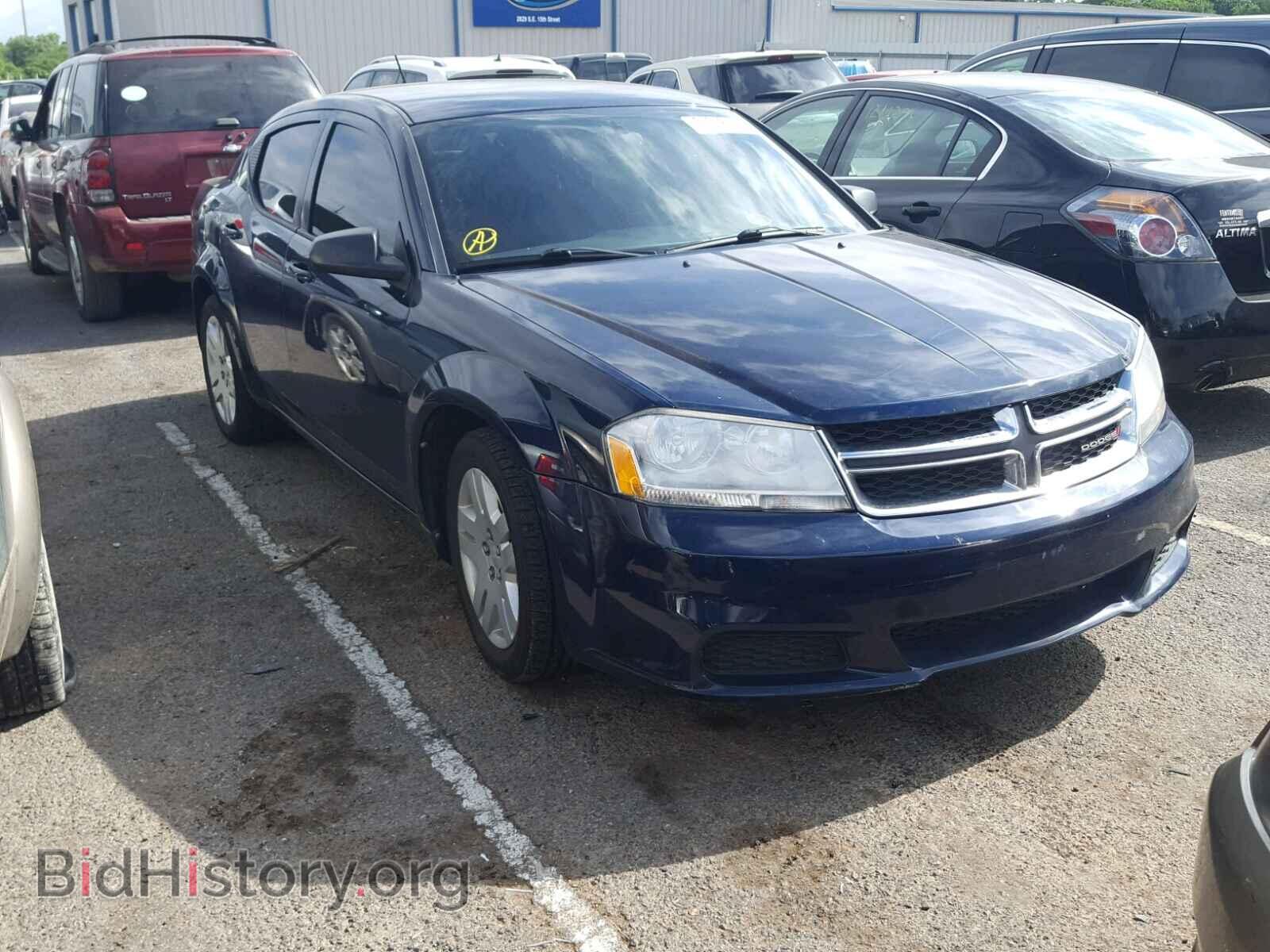 Фотография 1C3CDZAB6DN650924 - DODGE AVENGER 2013