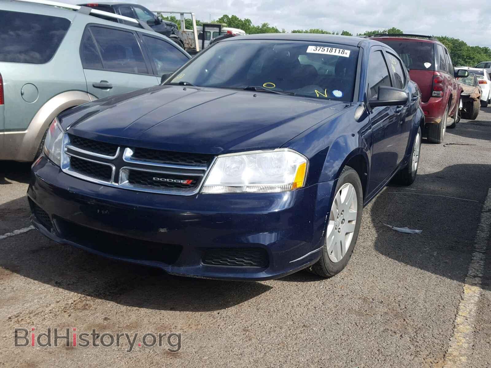 2013 DODGE AVENGER - VIN: 1C3CDZAB6DN650924 - Фото 2
