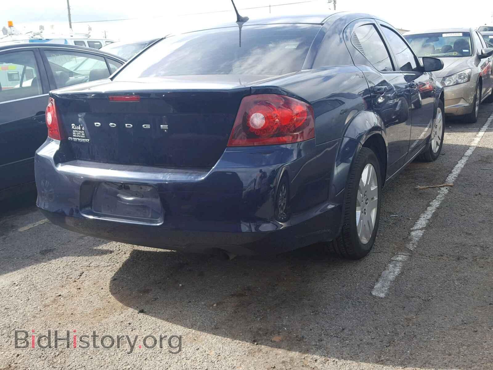 2013 DODGE AVENGER - VIN: 1C3CDZAB6DN650924 - Фото 4