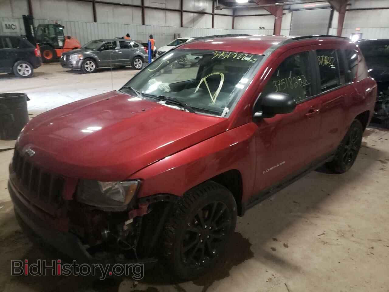 2012 JEEP COMPASS - VIN: 1C4NJDEB9CD689912 - Фото 2