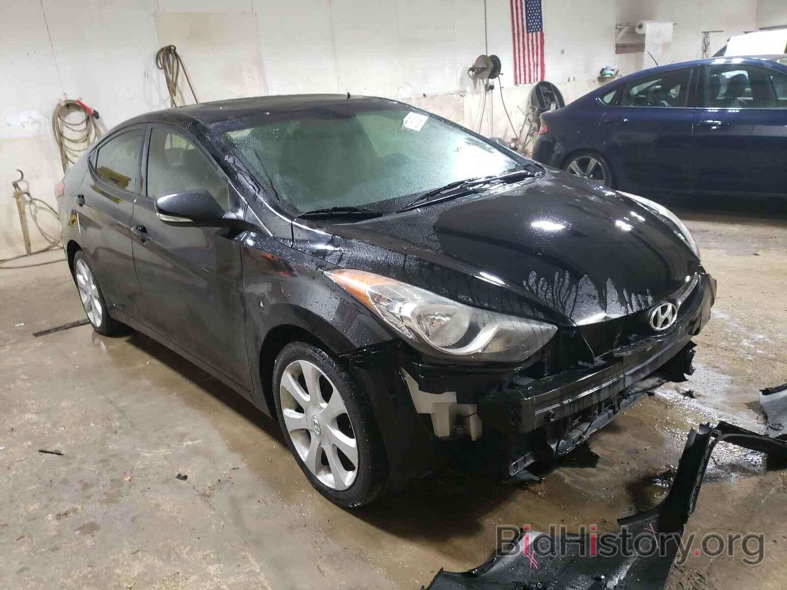 Photo KMHDH4AE7CU360418 - HYUNDAI ELANTRA 2012