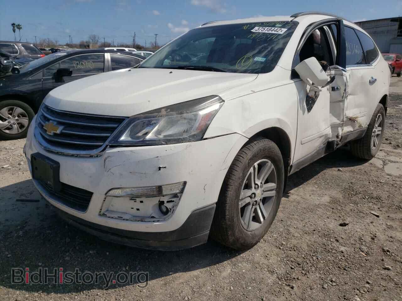 2015 CHEVROLET TRAVERSE - VIN: 1GNKRGKD5FJ199841 - Фото 2
