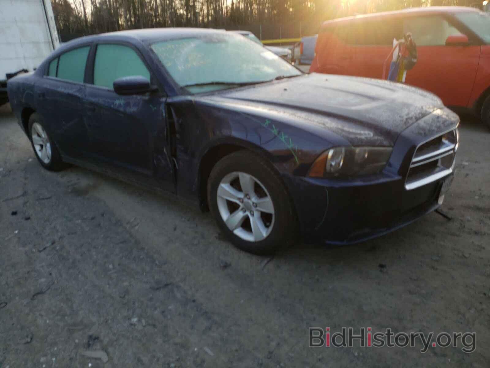 Photo 2C3CDXBG1DH706162 - DODGE CHARGER 2013