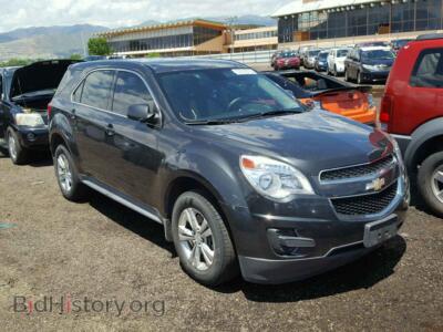 2014 Chevrolet EQUINOX LS, черный — VIN 2GNALAEK2E6161788, Copart