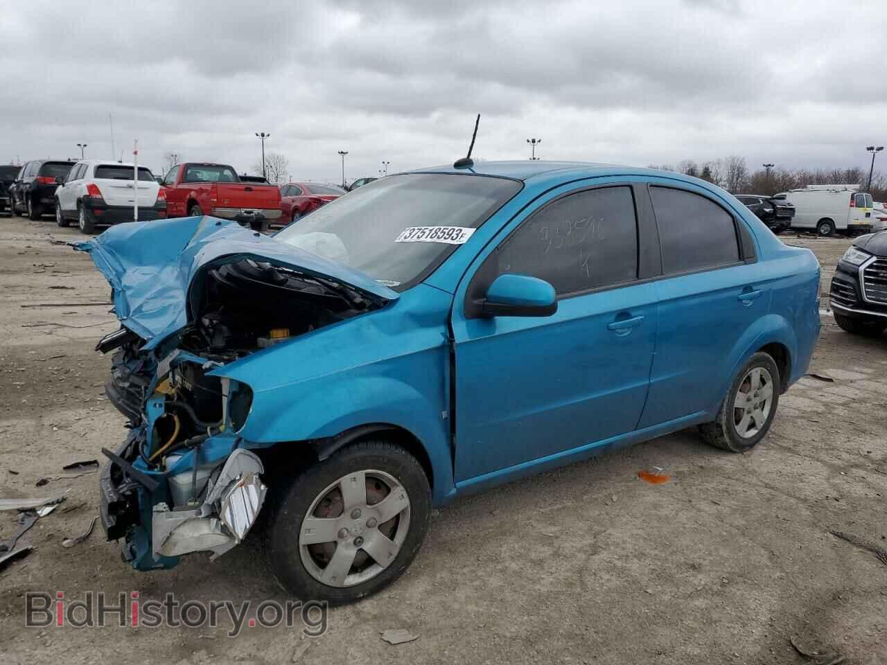 Photo KL1TD56E19B338596 - CHEVROLET AVEO 2009