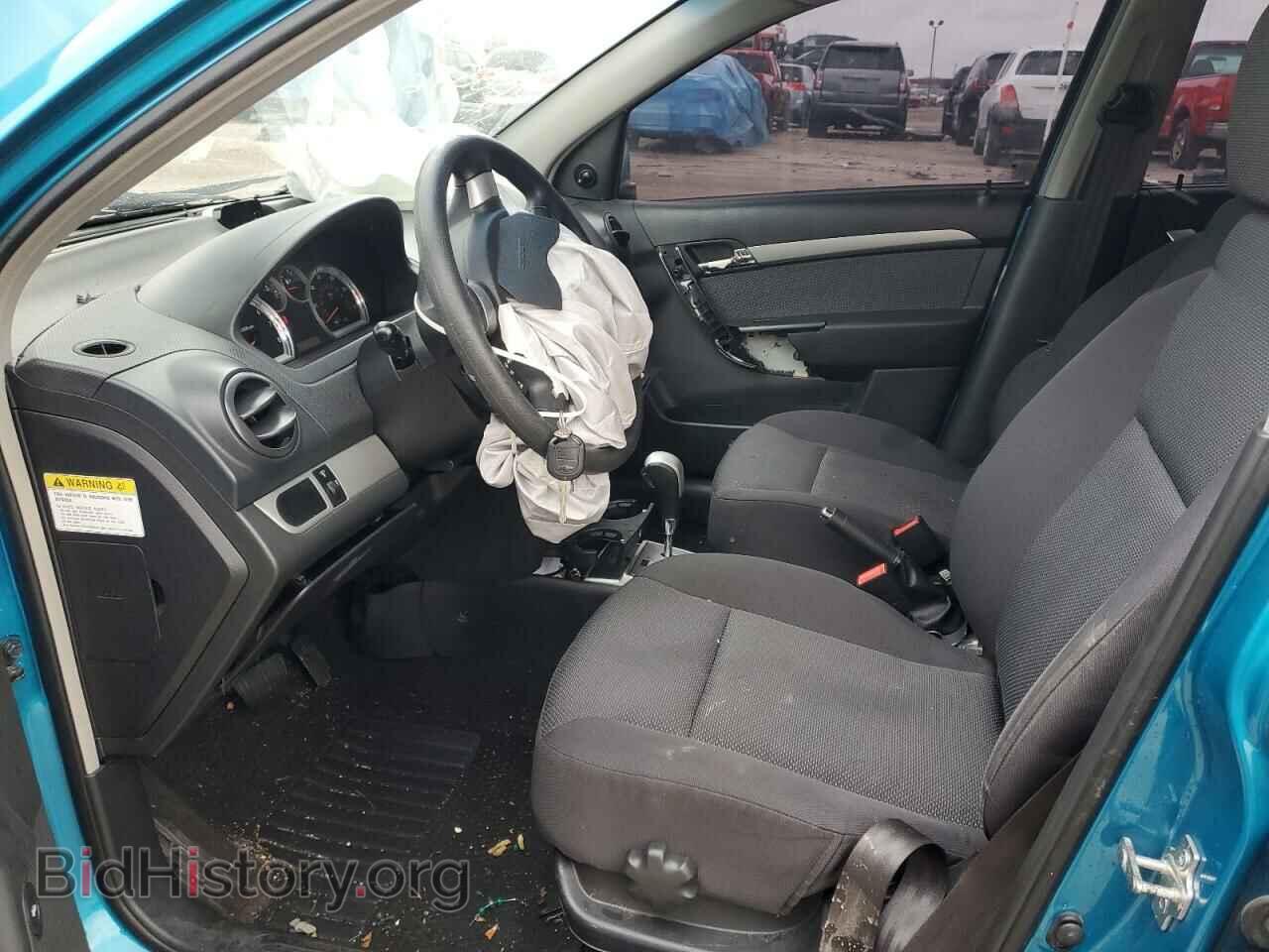 2009 CHEVROLET AVEO - VIN: KL1TD56E19B338596 - Фото 7