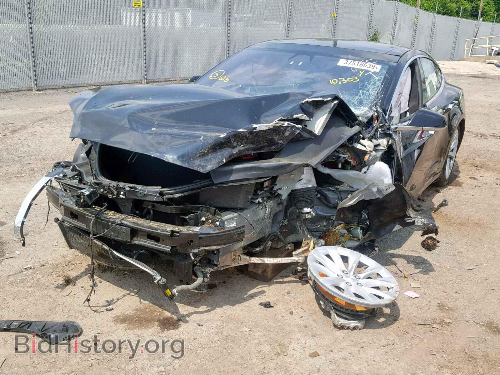 2018 TESLA MODEL S - VIN: 5YJSA1E20JF253487 - Фото 2