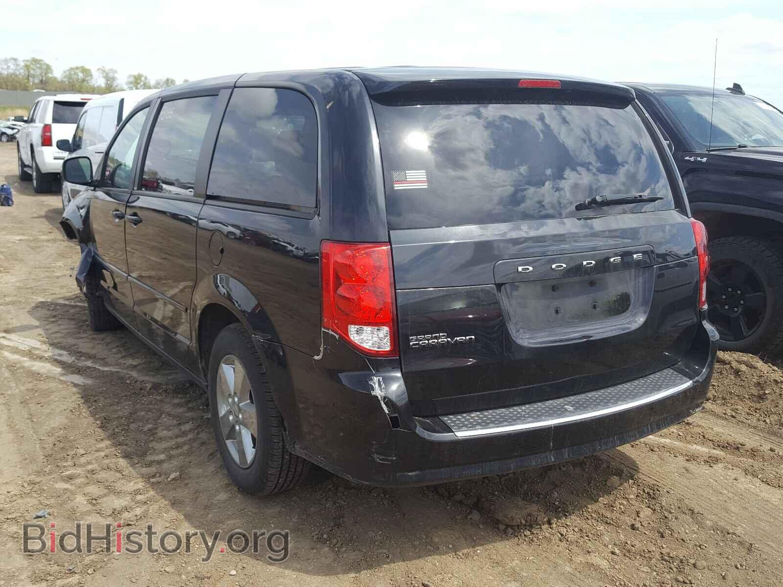 2013 DODGE CARAVAN - VIN: 2C4RDGBG1DR612749 - Фото 3