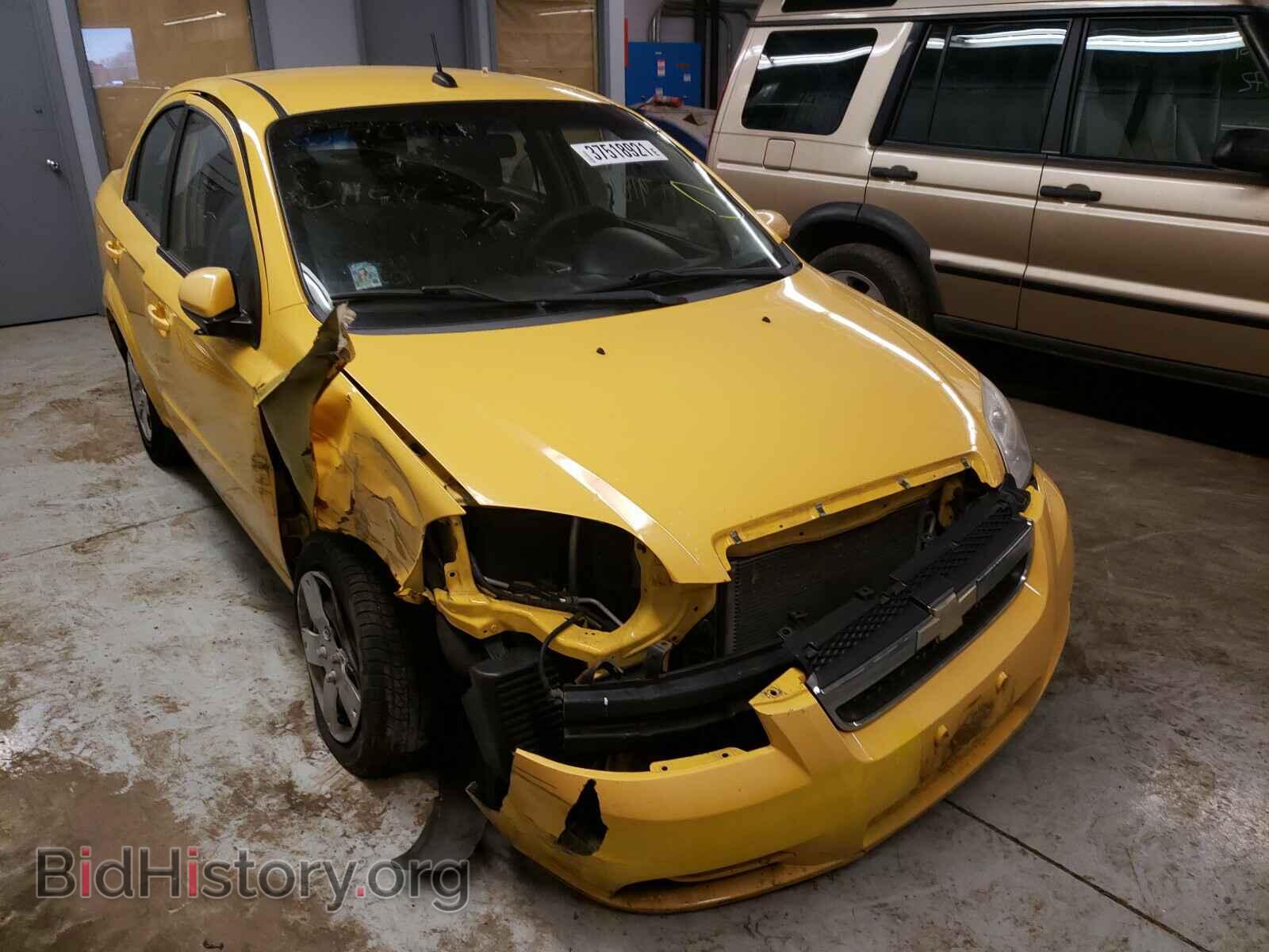 Фотография KL1TD5DE8AB125376 - CHEVROLET AVEO 2010