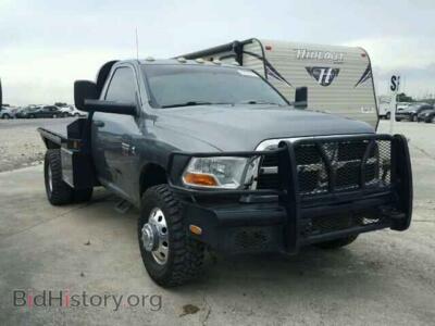 2011 Dodge RAM 3500, gray — VIN 3D73Y4EL2BG507941, Copart