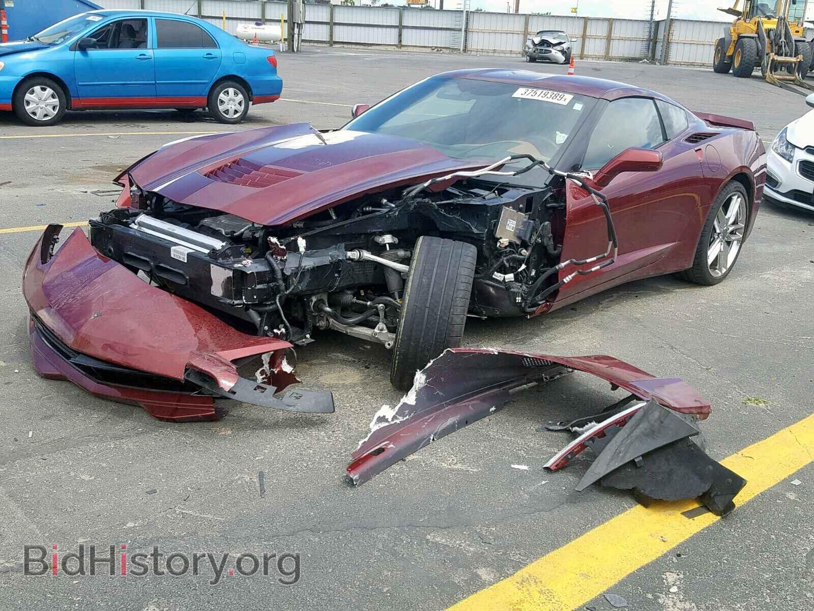 2016 CHEVROLET CORVETTE - VIN: 1G1YM2D73G5122660 - Фото 2