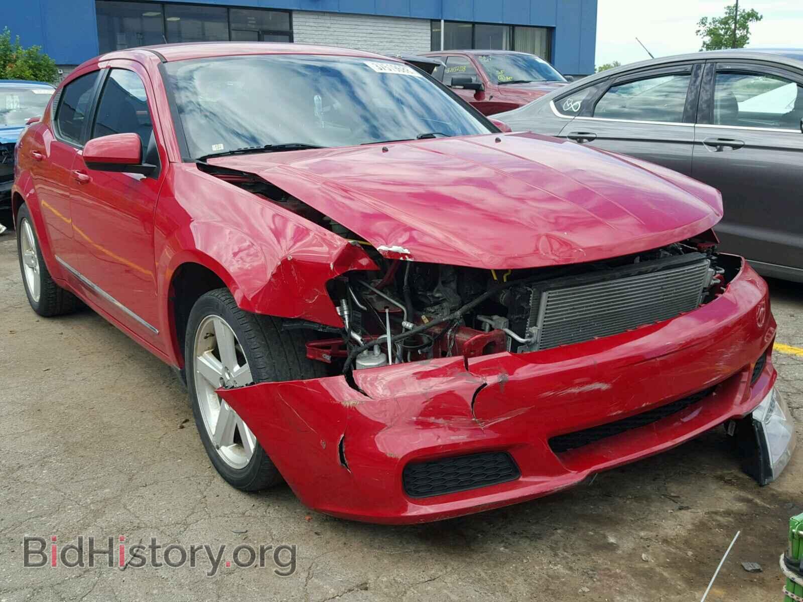 Фотография 1C3CDZCB8CN142434 - DODGE AVENGER 2012