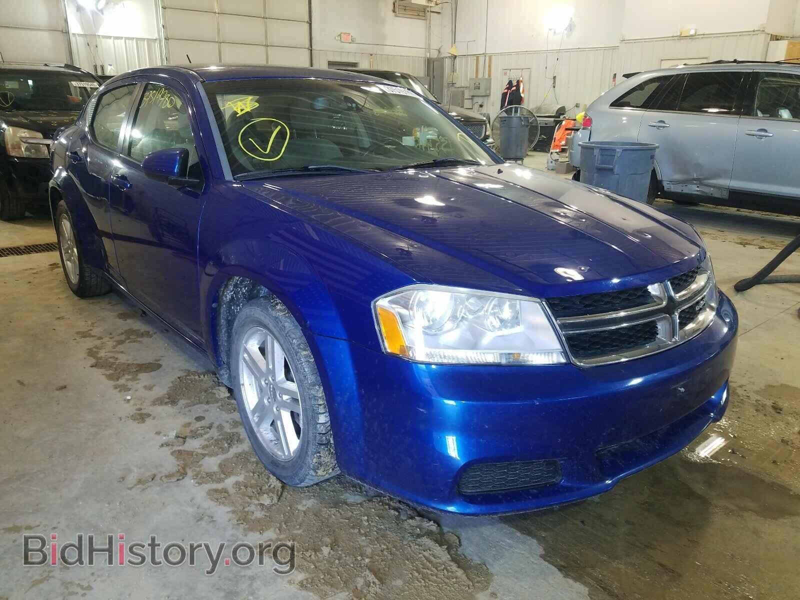 Фотография 1C3CDZCB6CN158924 - DODGE AVENGER 2012