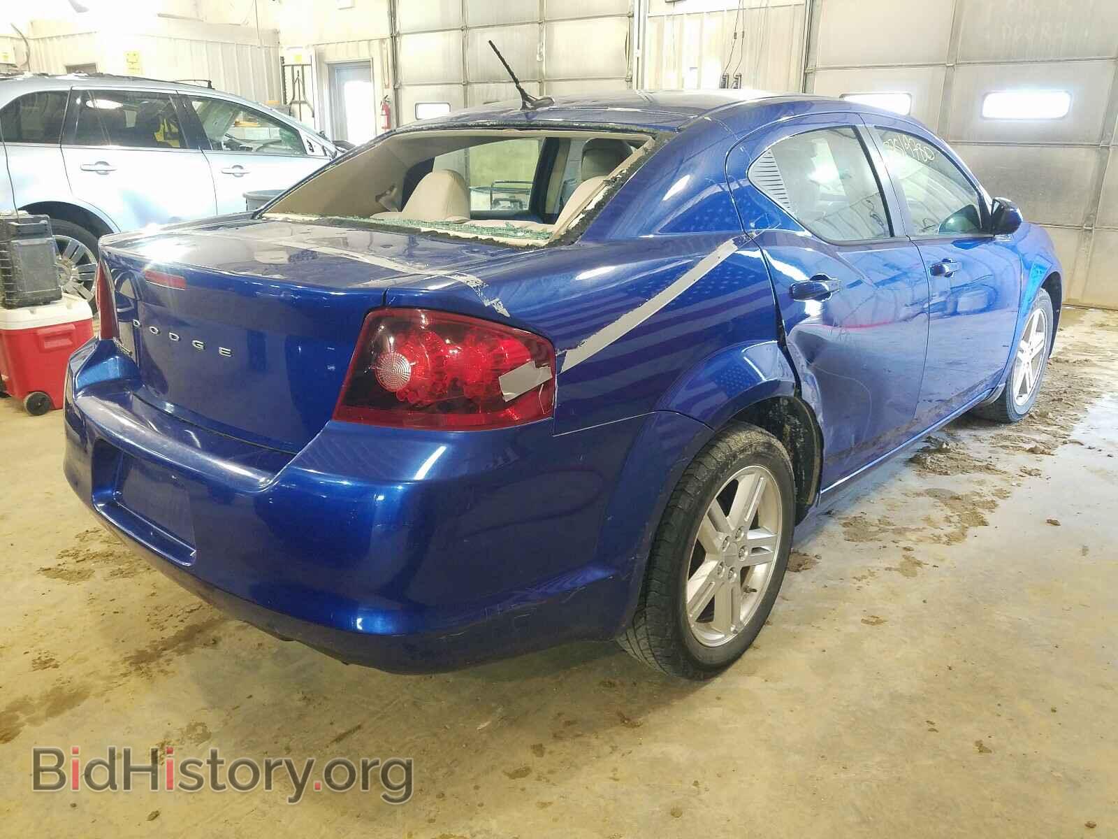 2012 DODGE AVENGER - VIN: 1C3CDZCB6CN158924 - Фото 4