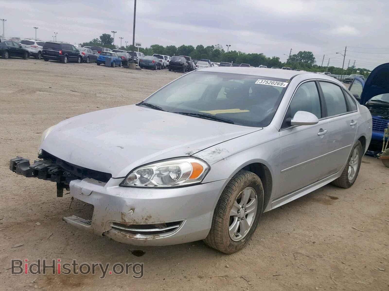 2014 CHEVROLET IMPALA - VIN: 2G1WA5E30E1146233 - Фото 2