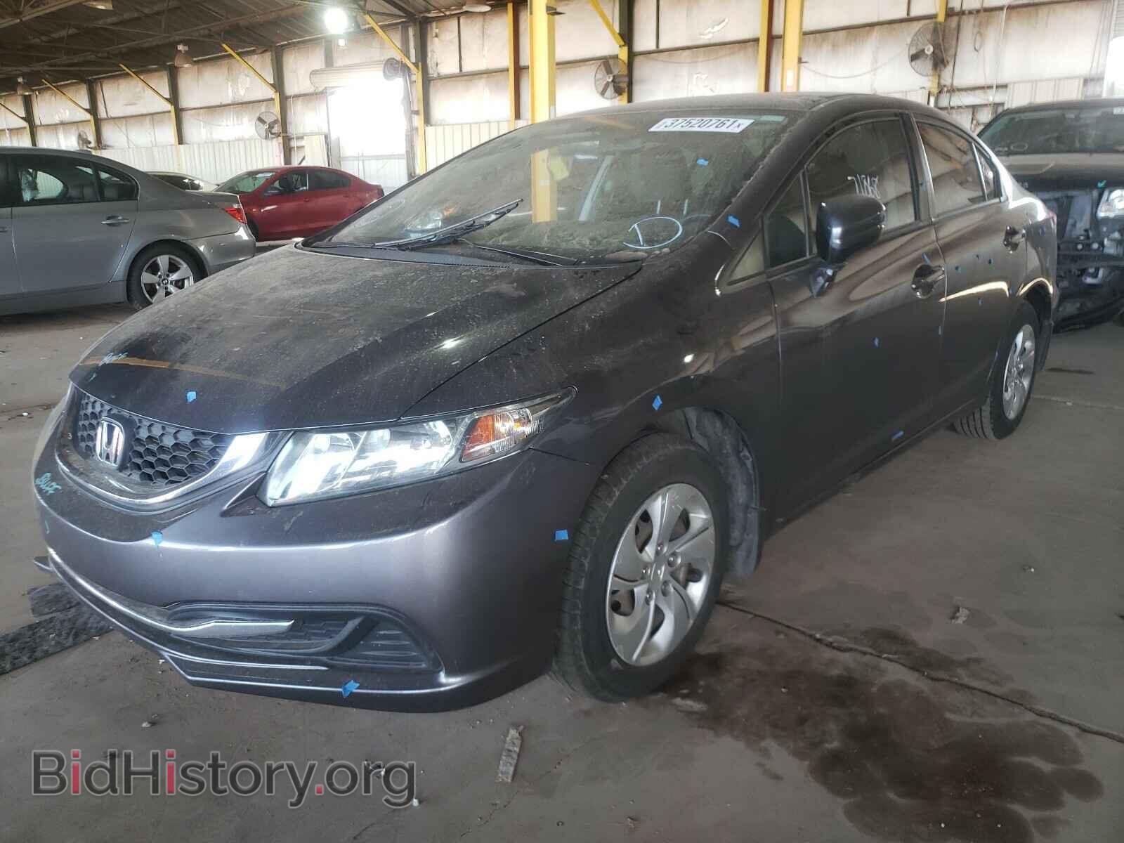 2014 HONDA CIVIC - VIN: 19XFB2F58EE075384 - Фото 2