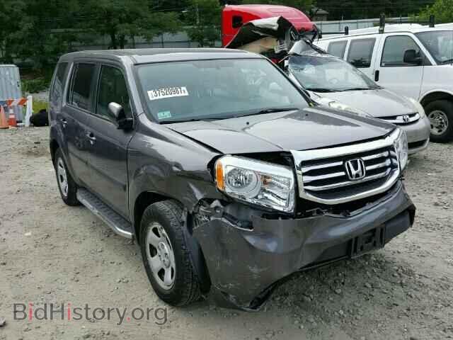 Фотография 5FNYF4H27EB011987 - HONDA PILOT 2014