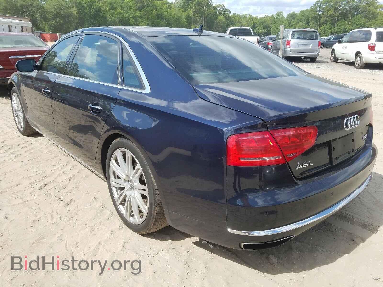 2014 AUDI A8 - VIN: WAUR2AFD2EN002552 - Фото 3