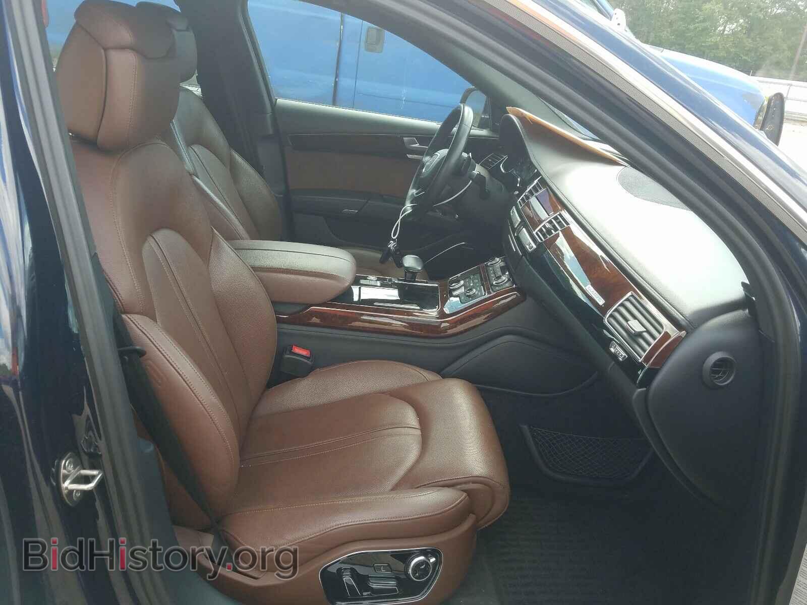 2014 AUDI A8 - VIN: WAUR2AFD2EN002552 - Фото 5