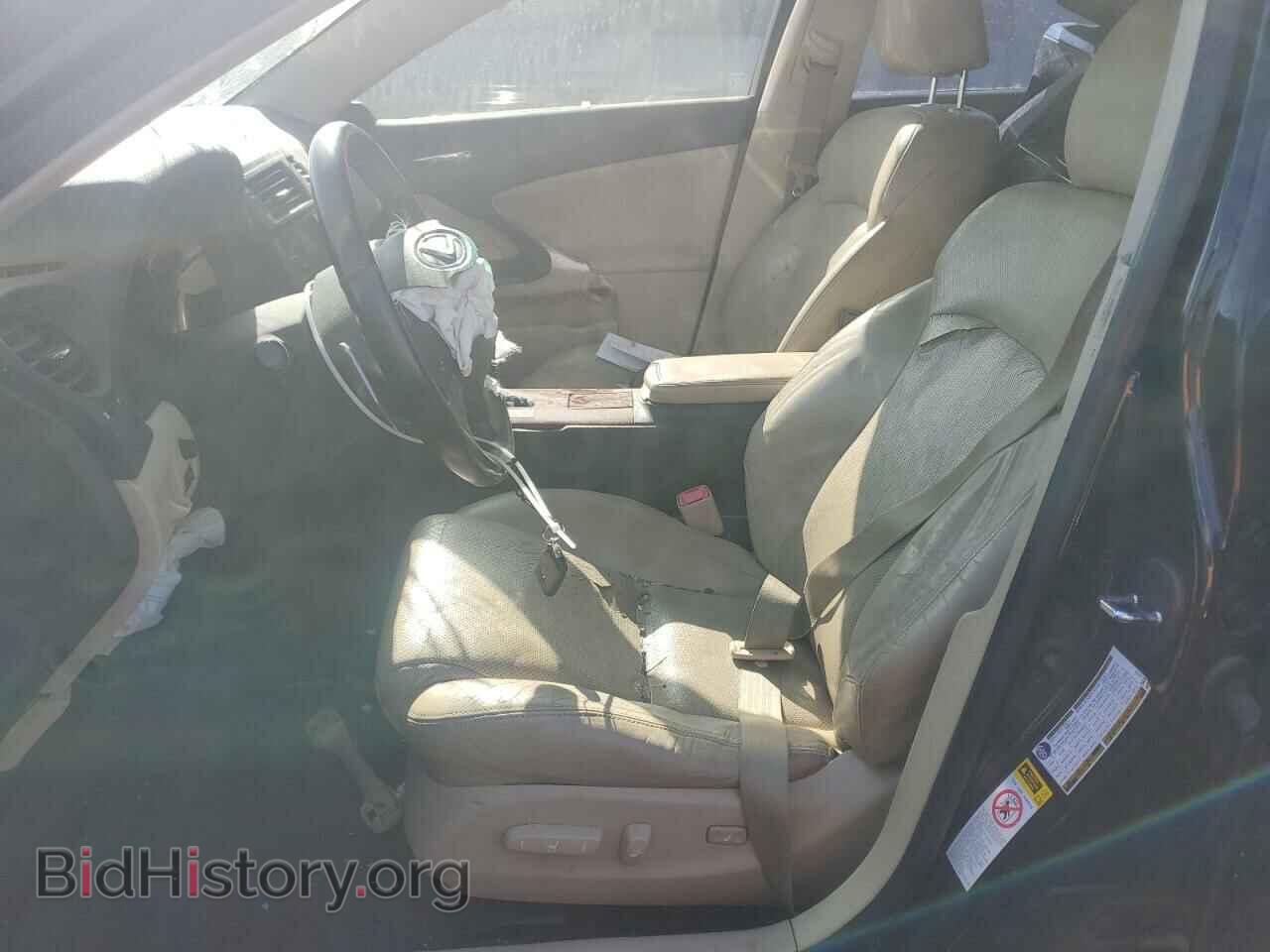 2008 LEXUS IS - VIN: JTHBK262682075808 - Фото 7