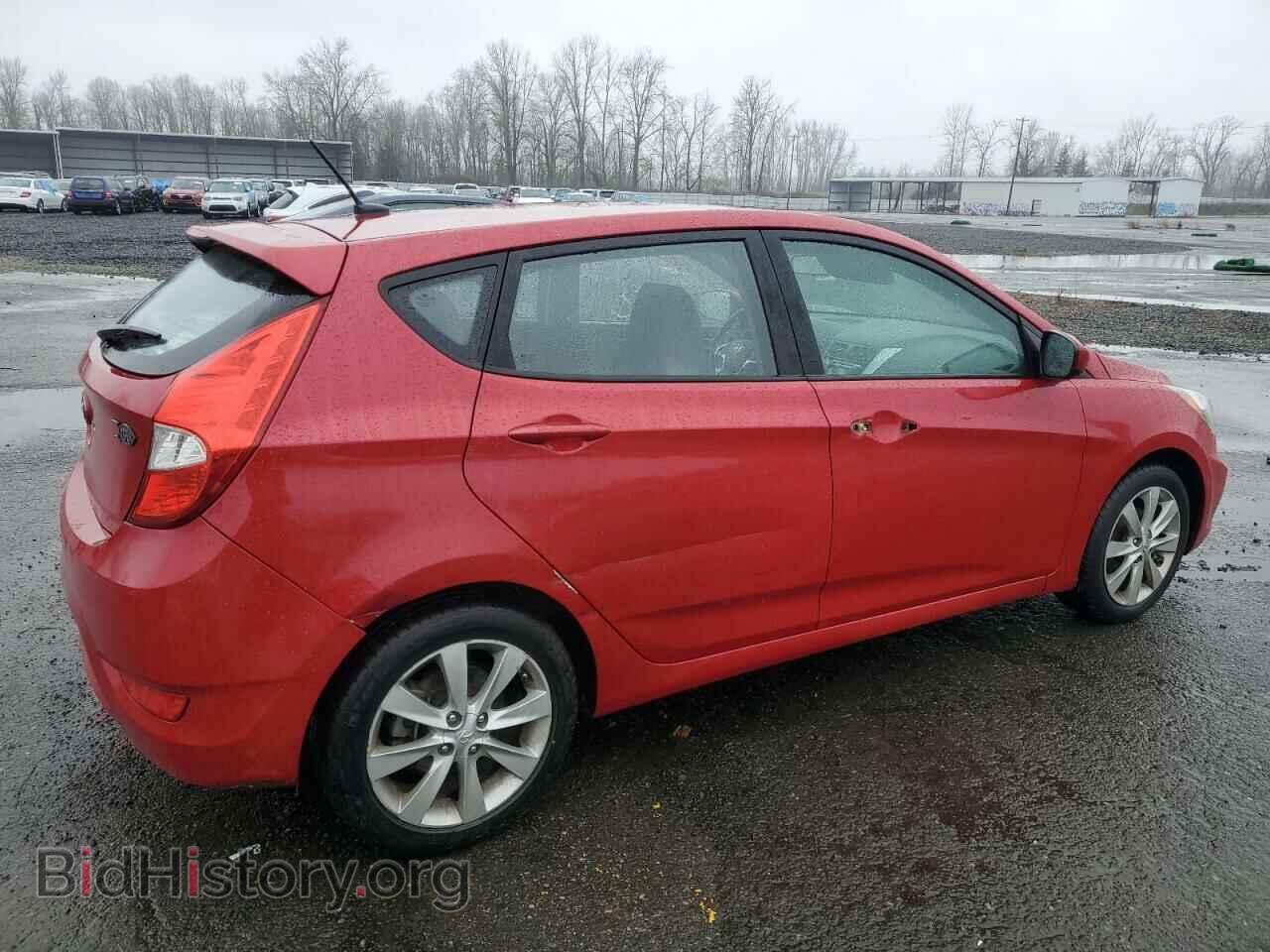 2012 HYUNDAI ACCENT - VIN: KMHCU5AE8CU025889 - Фото 3