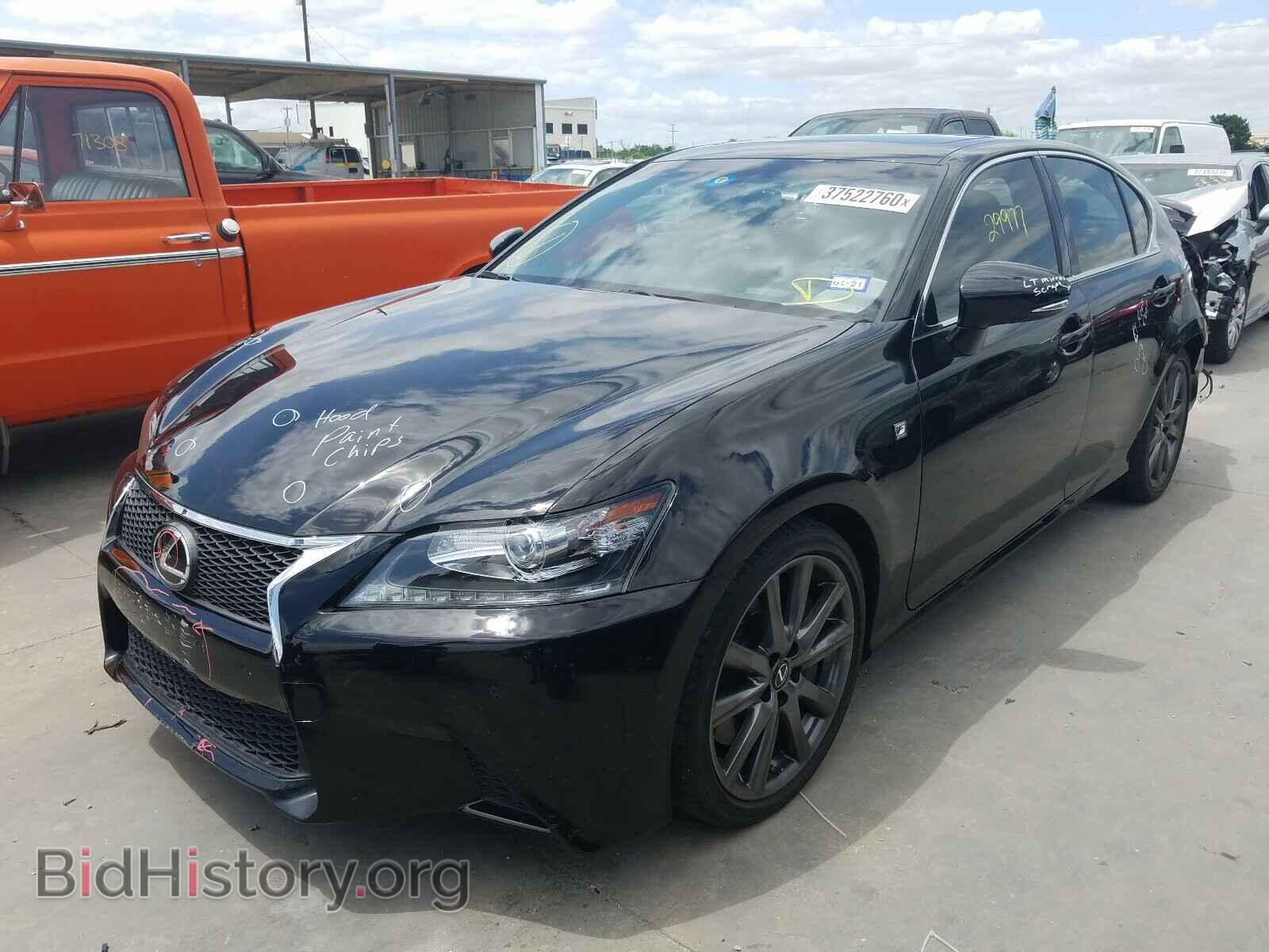 2015 LEXUS GS350 - VIN: JTHBE1BL0FA011587 - Фото 2