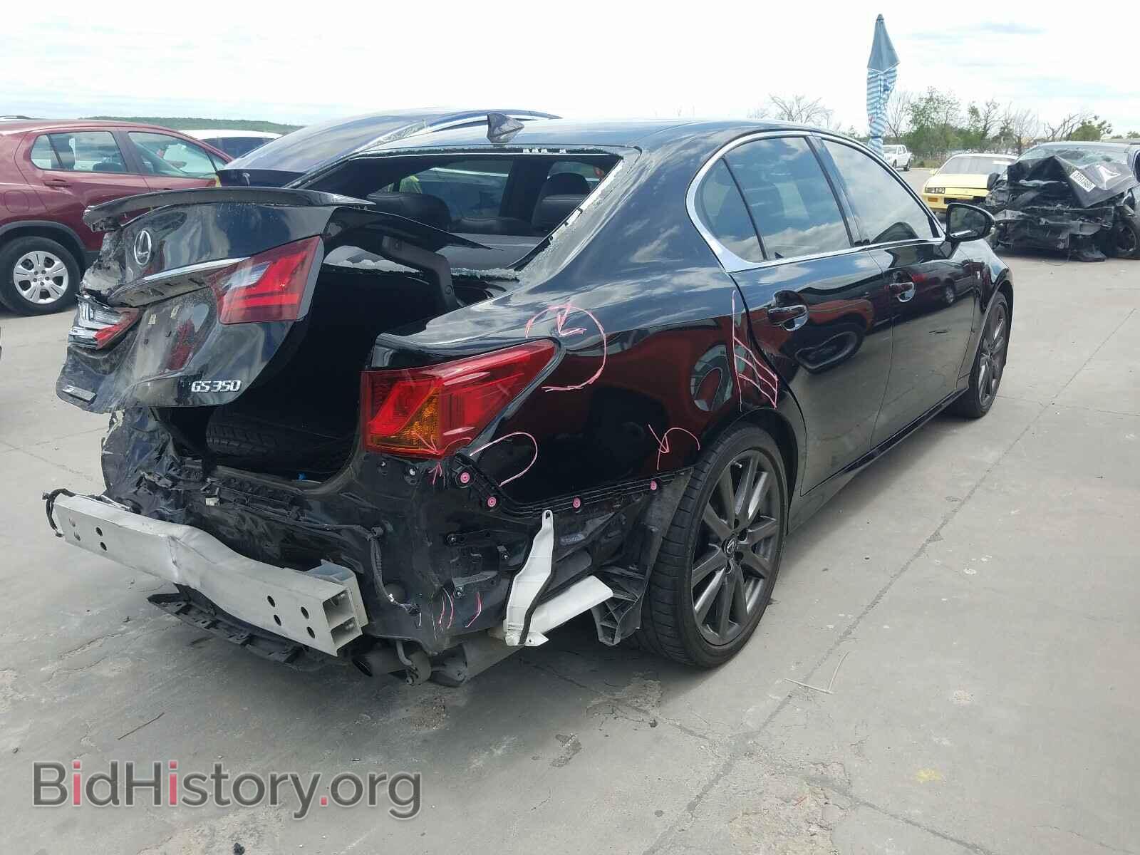 2015 LEXUS GS350 - VIN: JTHBE1BL0FA011587 - Фото 4