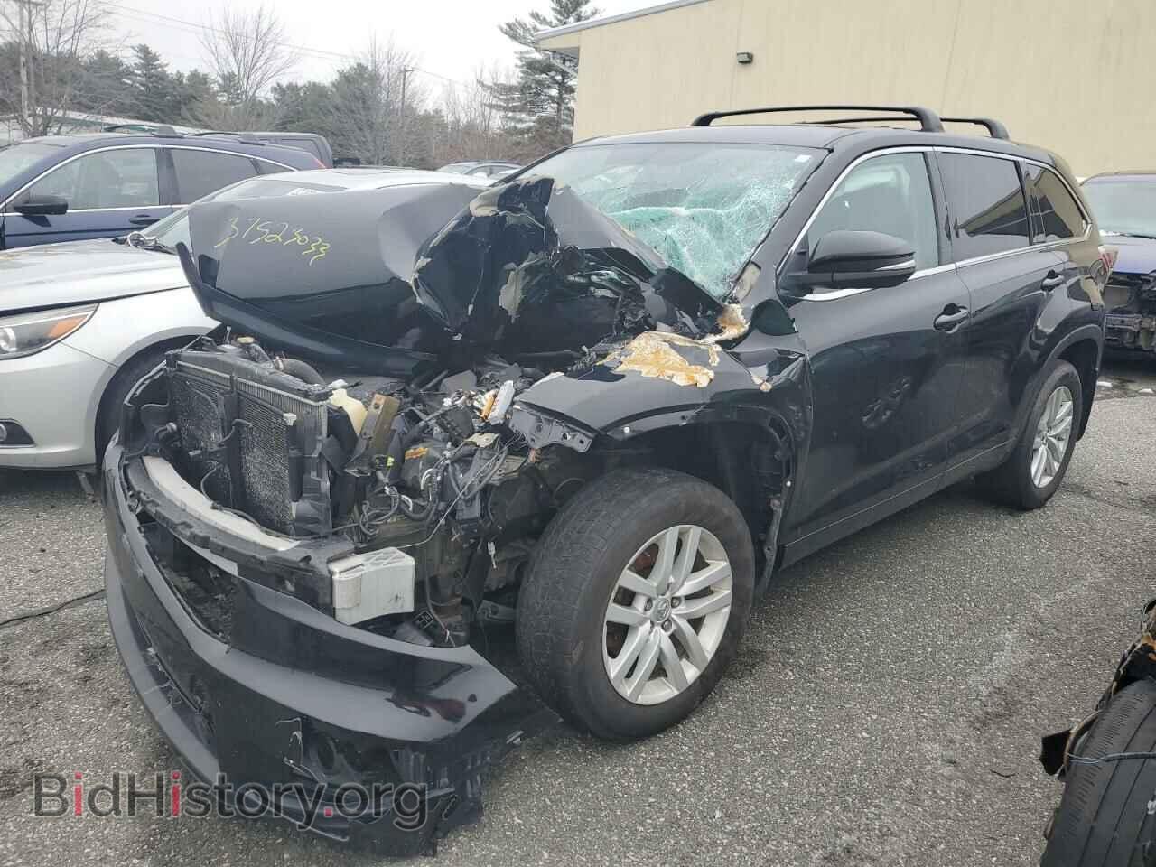 Photo 5TDBKRFH0FS164035 - TOYOTA HIGHLANDER 2015