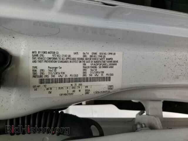 2014 FORD FOCUS - VIN: 1FADP3F26EL355998 - Фото 10
