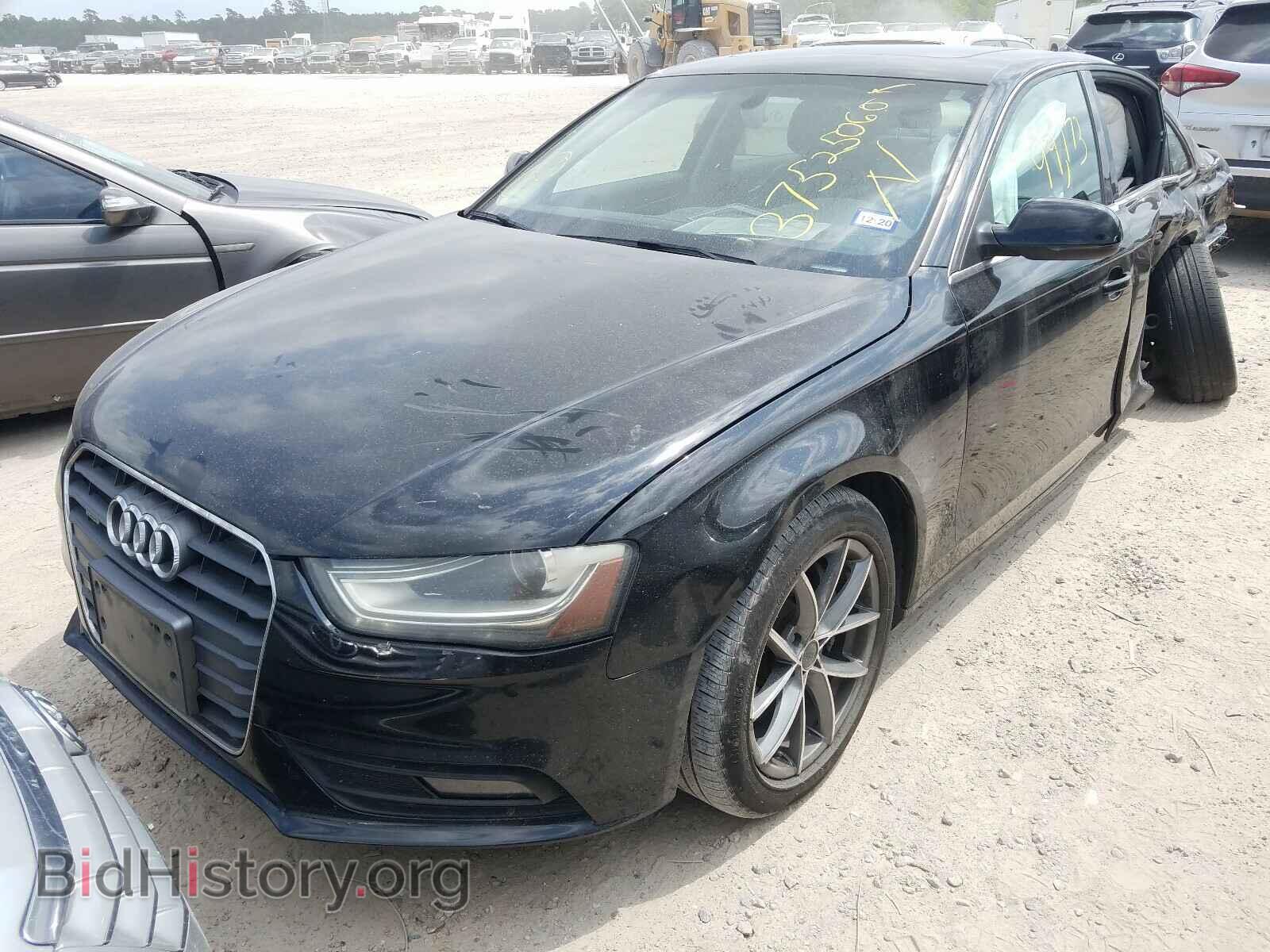 2013 AUDI A4 - VIN: WAUBFAFL1DN030354 - Фото 2