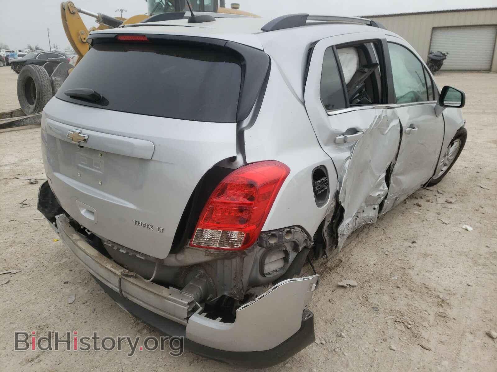 2016 CHEVROLET TRAX - VIN: 3GNCJLSB6GL236487 - Фото 4