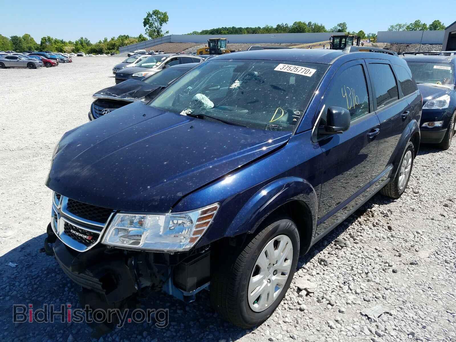 2019 DODGE JOURNEY - VIN: 3C4PDCABXKT869232 - Фото 2