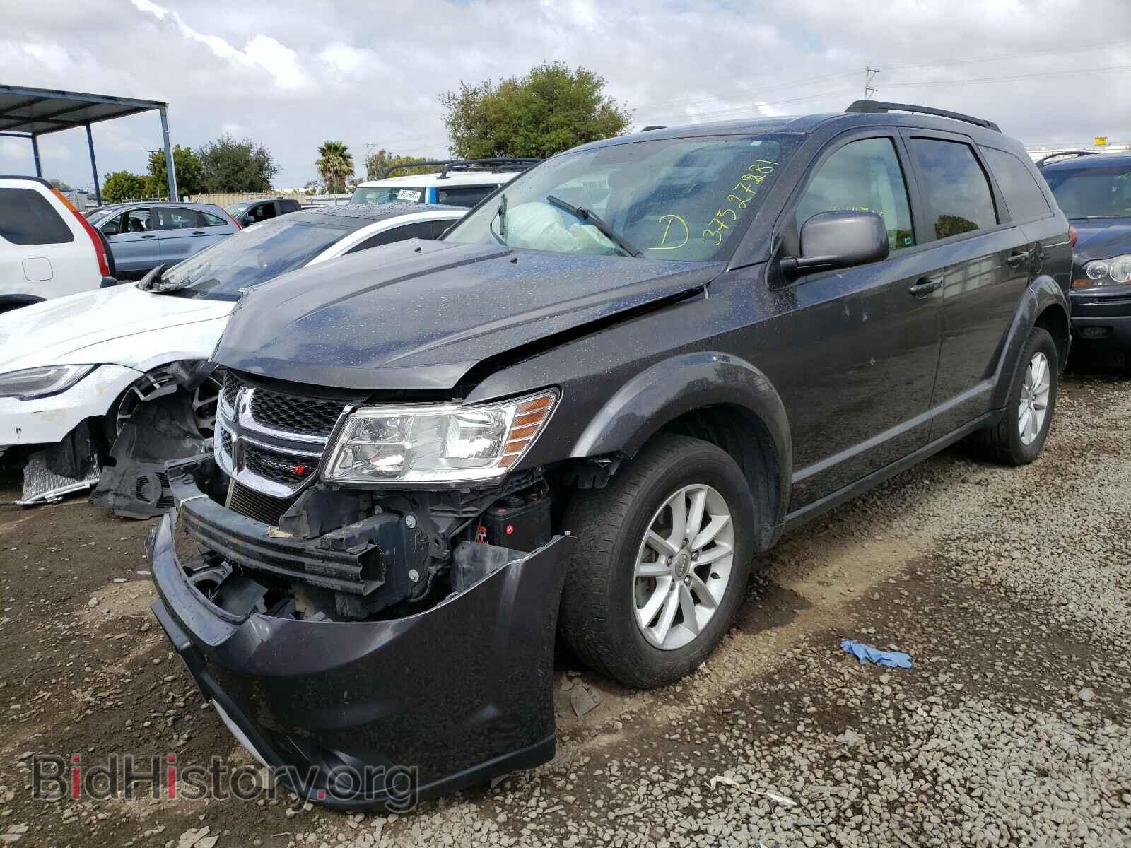 2014 DODGE JOURNEY - VIN: 3C4PDCBG9ET178353 - Фото 2