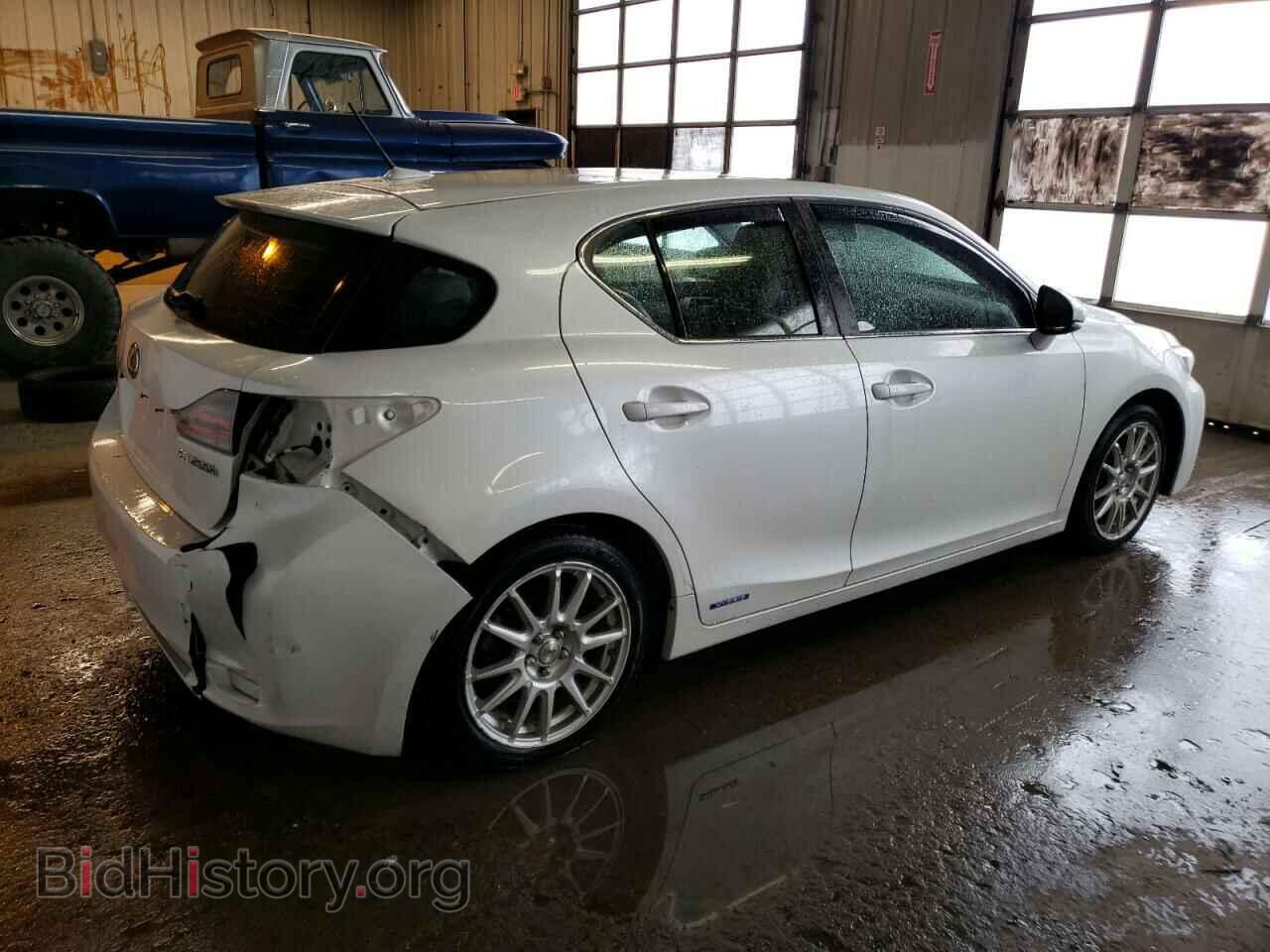 2012 LEXUS CT 200 - VIN: JTHKD5BH4C2049366 - Фото 3