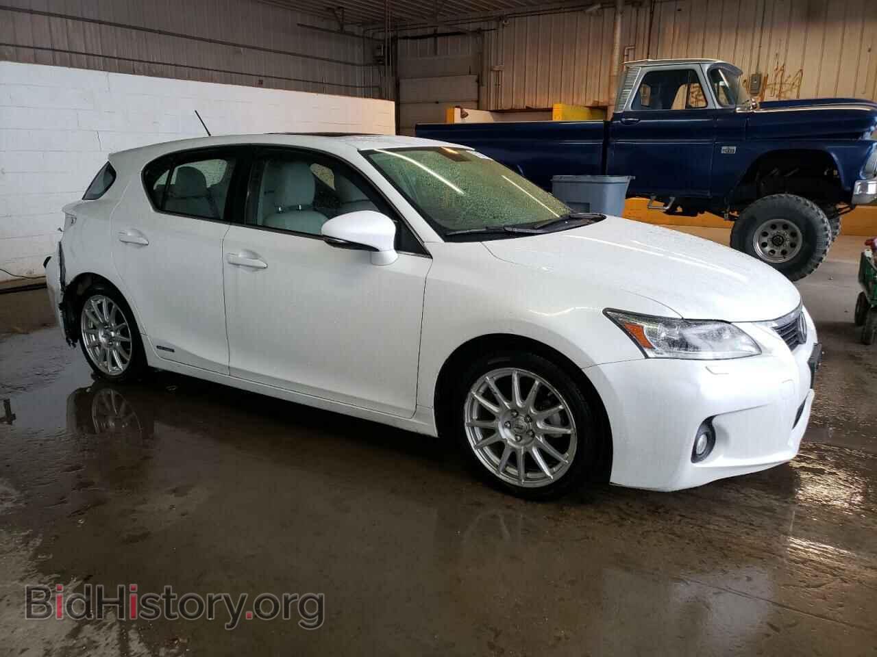 2012 LEXUS CT 200 - VIN: JTHKD5BH4C2049366 - Фото 4