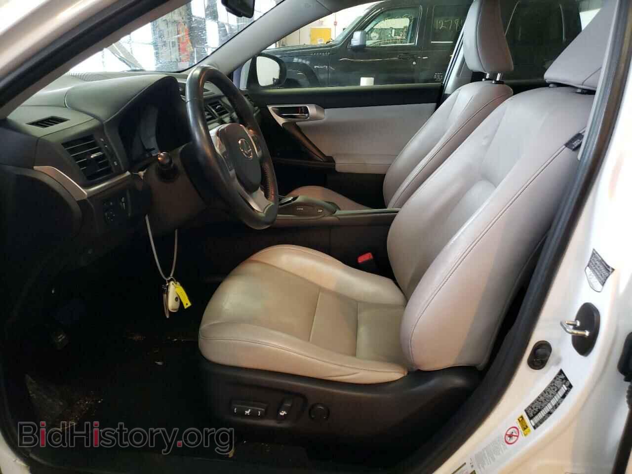 2012 LEXUS CT 200 - VIN: JTHKD5BH4C2049366 - Фото 7