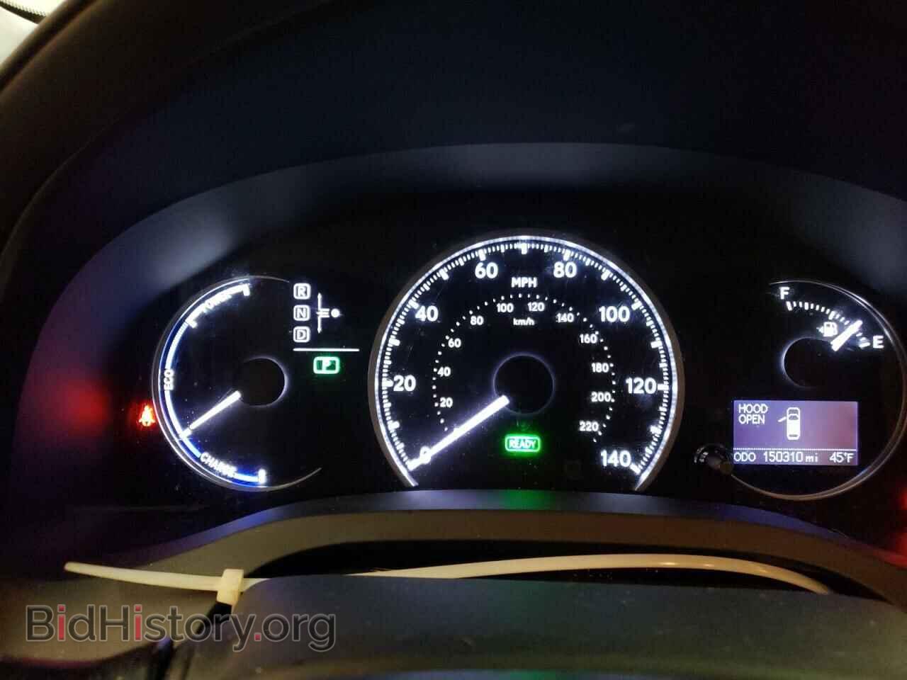 2012 LEXUS CT 200 - VIN: JTHKD5BH4C2049366 - Фото 9
