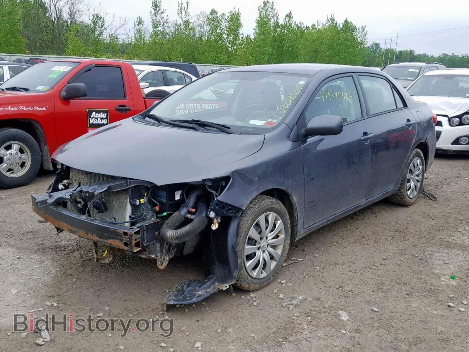 2012 TOYOTA COROLLA BA - VIN: 2T1BU4EE3CC876726 - Фото 2