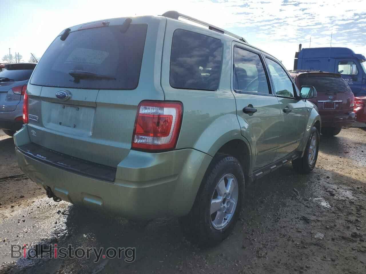 2008 FORD ESCAPE - VIN: 1FMCU03108KE77433 - Фото 3
