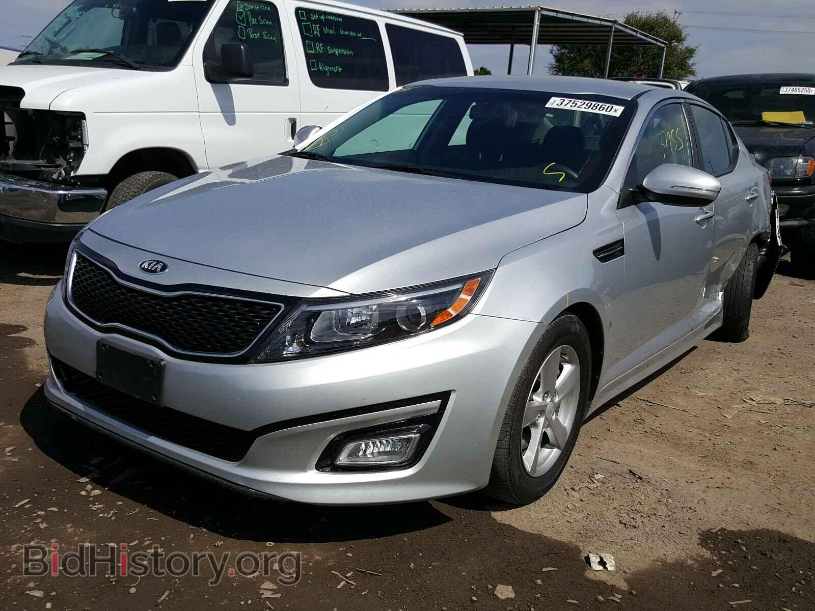 2015 KIA OPTIMA - VIN: 5XXGM4A72FG446471 - Фото 2