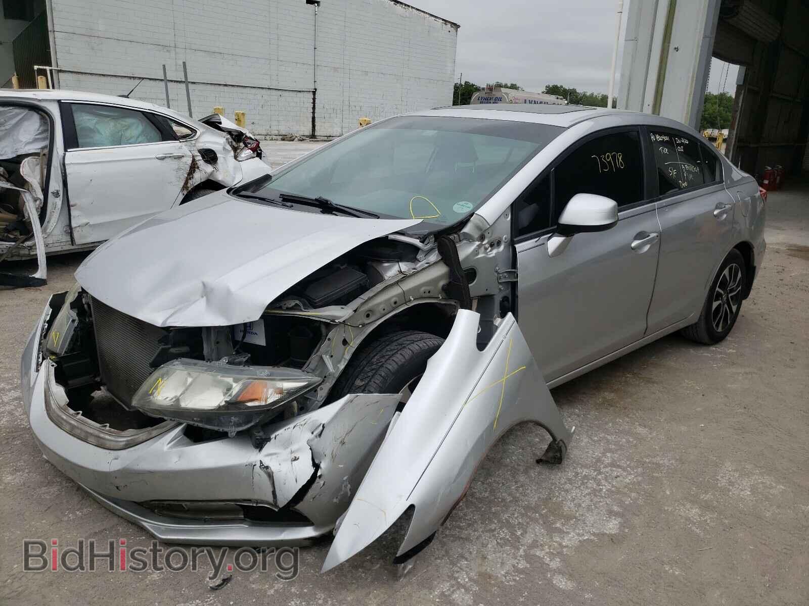 2013 HONDA CIVIC - VIN: 19XFB2F92DE043337 - Фото 2
