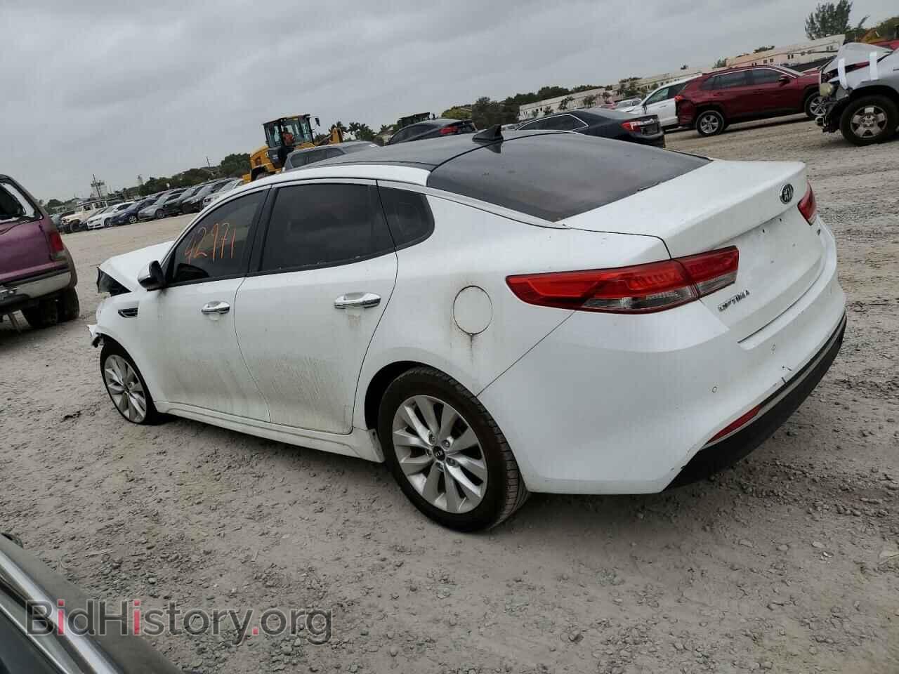 2016 KIA OPTIMA - VIN: 5XXGU4L35GG078315 - Фото 2