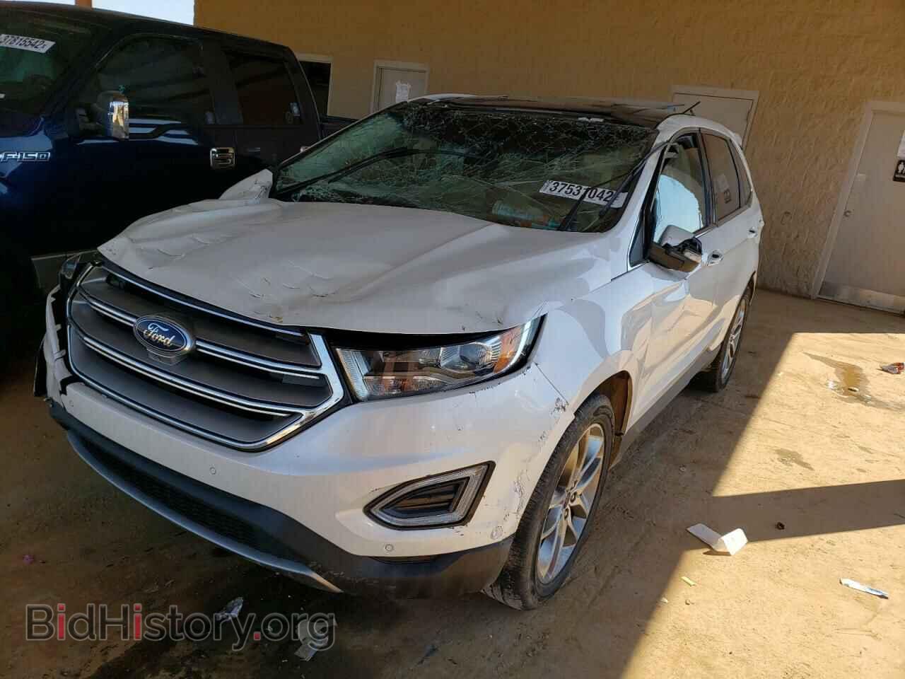 2015 FORD EDGE - VIN: 2FMPK3K87FBB76124 - Фото 2