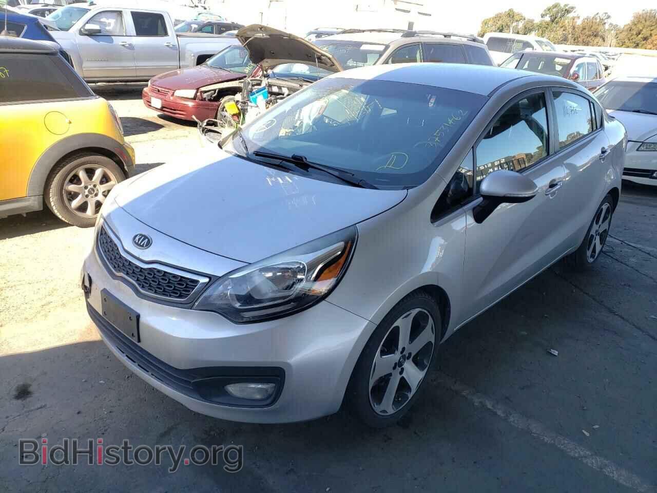 2012 KIA RIO - VIN: KNADN4A38C6073604 - Фото 2