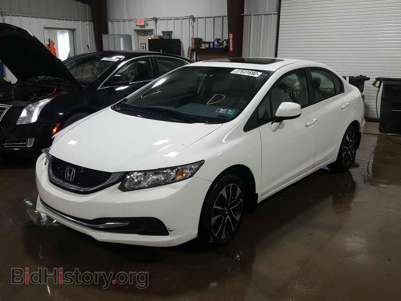 2013 HONDA CIVIC - VIN: 19XFB2F84DE266275 - Фото 2